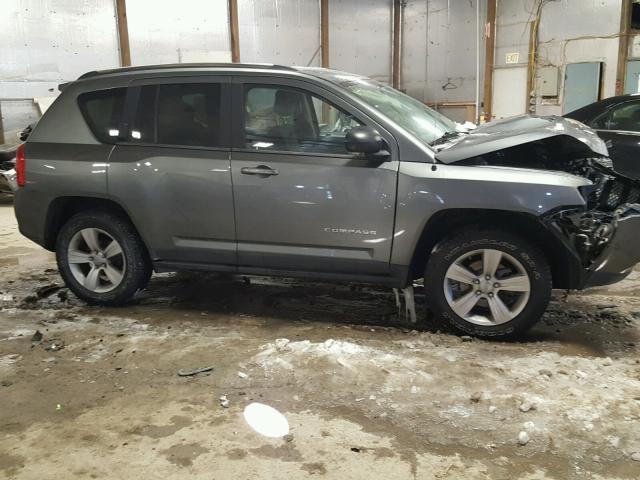 1J4NF1FB2BD279461 - 2011 JEEP COMPASS SP GRAY photo 9