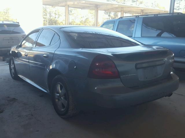 2G2WP522451167401 - 2005 PONTIAC GRAND PRIX GRAY photo 3
