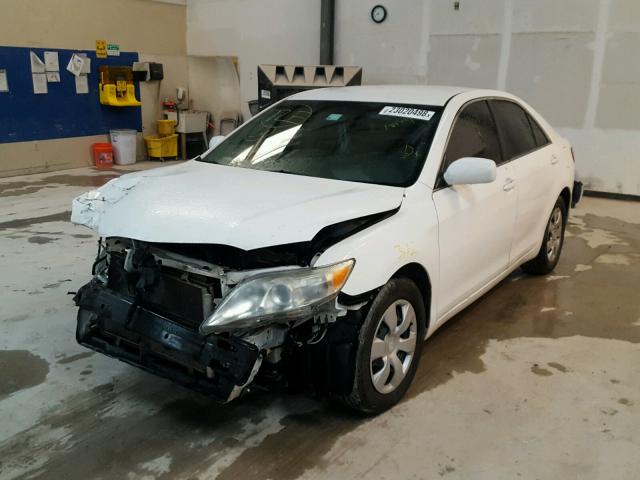 4T4BF3EK5BR184349 - 2011 TOYOTA CAMRY BASE WHITE photo 2