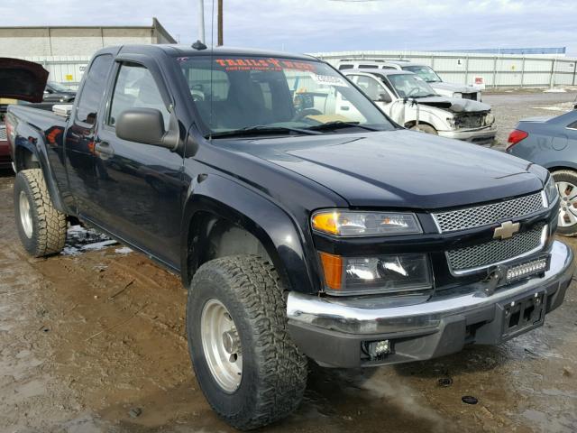 1GCDT196248171989 - 2004 CHEVROLET COLORADO BLACK photo 1