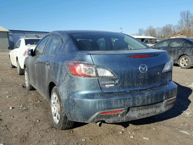 JM1BL1UF0B1426983 - 2011 MAZDA 3 I BLUE photo 3