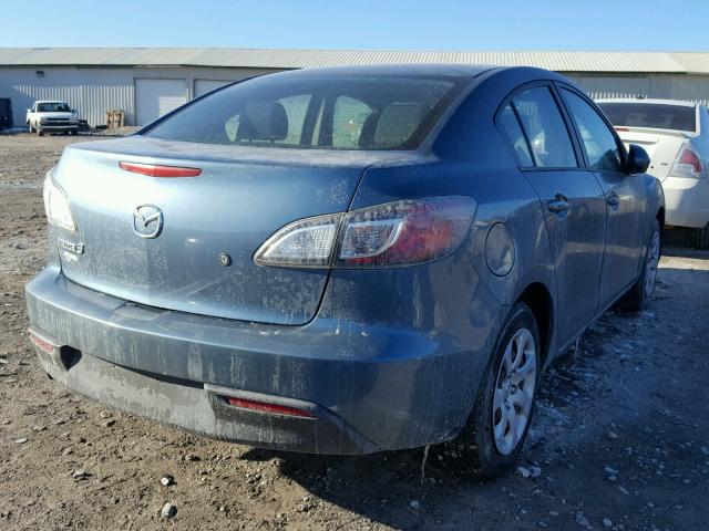 JM1BL1UF0B1426983 - 2011 MAZDA 3 I BLUE photo 4