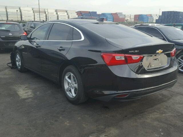 1G1ZB5ST9HF271954 - 2017 CHEVROLET MALIBU LS შავი ფოტო 3