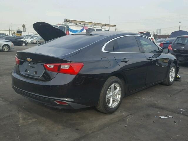 1G1ZB5ST9HF271954 - 2017 CHEVROLET MALIBU LS შავი ფოტო 4