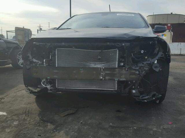 1G1ZB5ST9HF271954 - 2017 CHEVROLET MALIBU LS შავი ფოტო 9