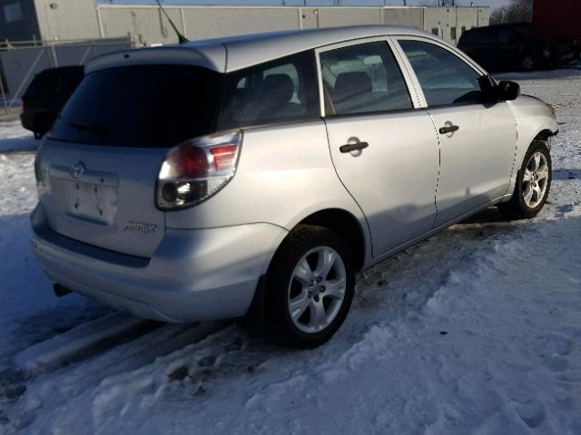 2T1KR32E06C577974 - 2006 TOYOTA COROLLA MA SILVER photo 4