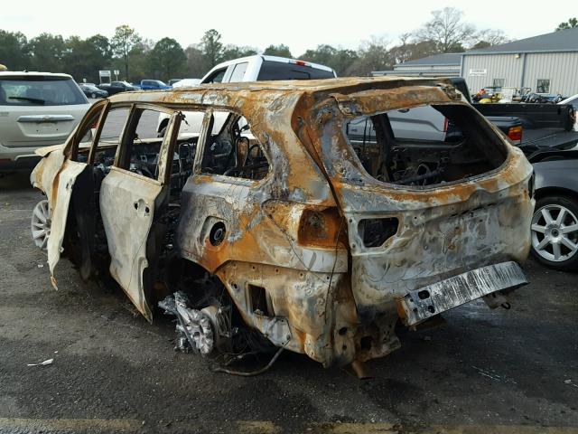 5TDKZRFH4HS517245 - 2017 TOYOTA HIGHLANDER BURN photo 3