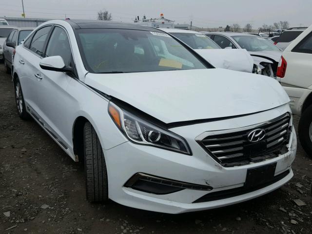 5NPE34AF7FH089536 - 2015 HYUNDAI SONATA SPO WHITE photo 1