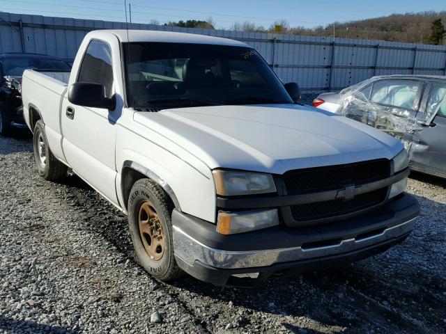 1GCEC14X14Z145463 - 2004 CHEVROLET SILVERADO WHITE photo 1