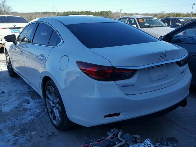 JM1GJ1V64E1134526 - 2014 MAZDA 6 TOURING WHITE photo 3