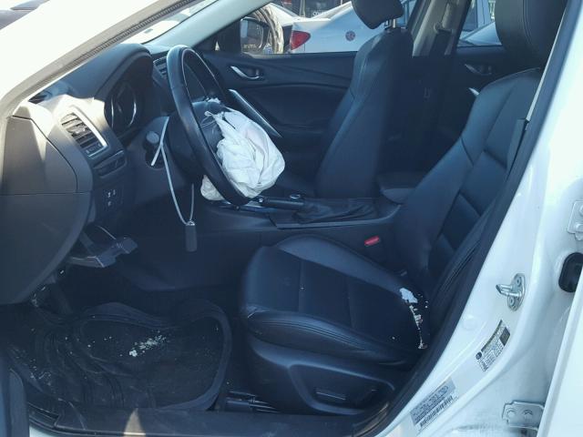 JM1GJ1V64E1134526 - 2014 MAZDA 6 TOURING WHITE photo 5