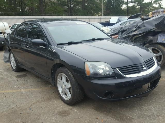 4A3AB36F87E083215 - 2007 MITSUBISHI GALANT ES BLACK photo 1