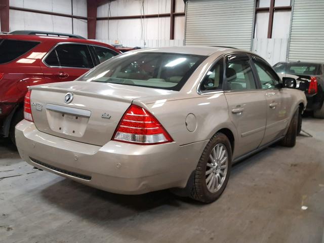 1MEHM42185G617759 - 2005 MERCURY MONTEGO PR 金色 照片 4