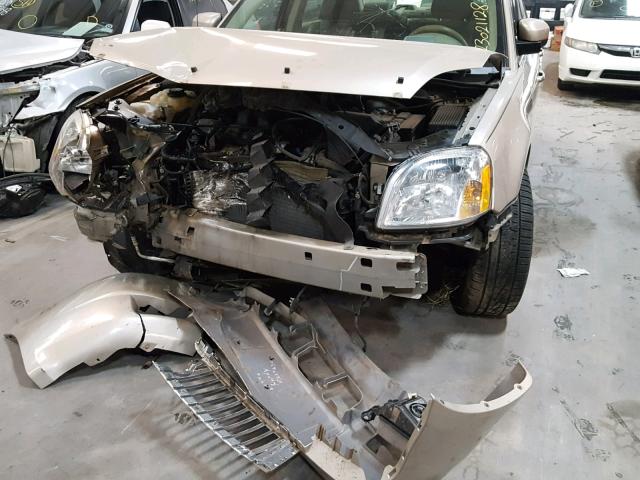 1MEHM42185G617759 - 2005 MERCURY MONTEGO PR 金色 照片 9