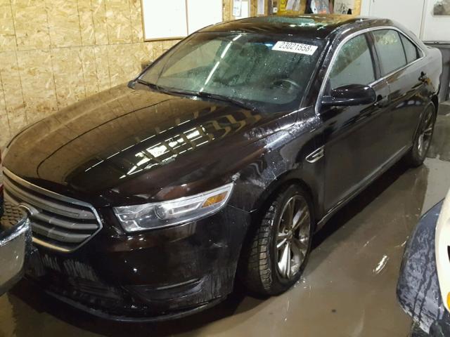 1FAHP2H84EG158365 - 2014 FORD TAURUS SEL BLACK photo 2