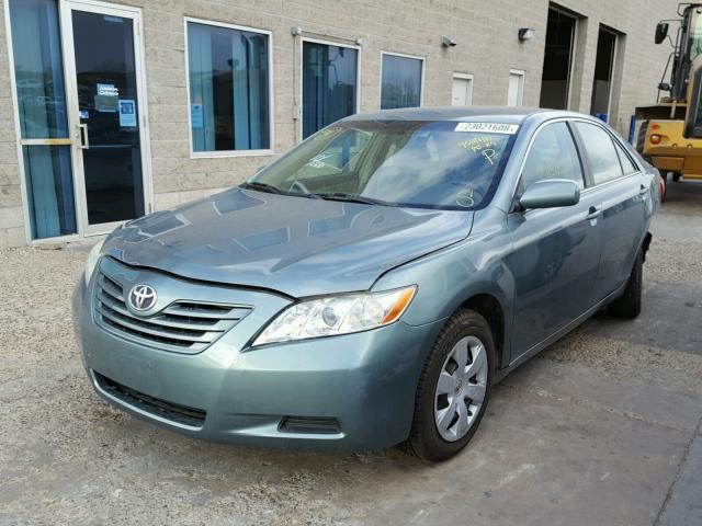 4T1BE46K37U552651 - 2007 TOYOTA CAMRY NEW GREEN photo 2