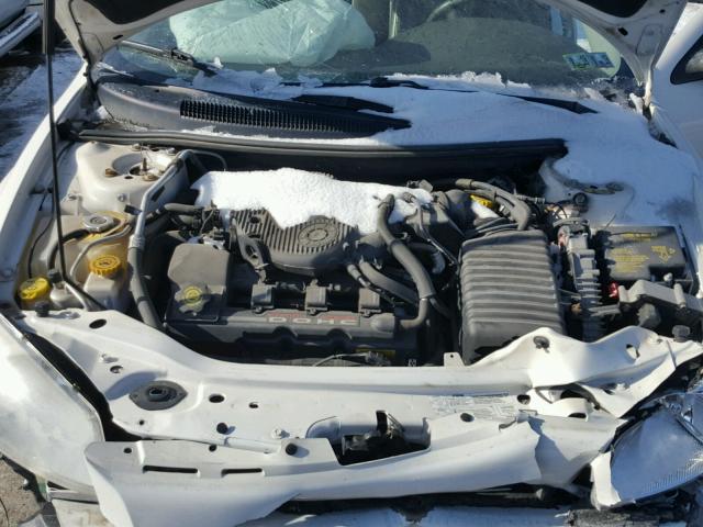 1C3EL56R92N125525 - 2002 CHRYSLER SEBRING LX WHITE photo 7