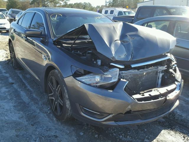 1FAHP2E8XFG181087 - 2015 FORD TAURUS SEL GRAY photo 9