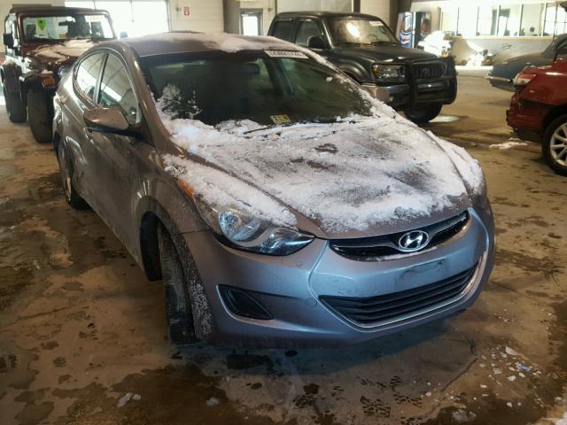 KMHDH4AEXBU157456 - 2011 HYUNDAI ELANTRA GL SILVER photo 1