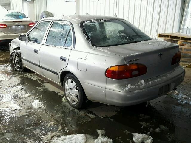 1Y1SK54841Z428260 - 2001 CHEVROLET GEO PRIZM GRAY photo 3