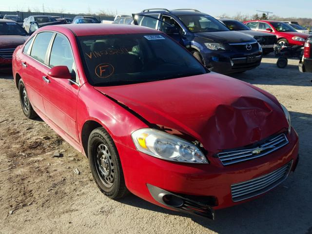 2G1WB5EN3A1232497 - 2010 CHEVROLET IMPALA LT RED photo 1