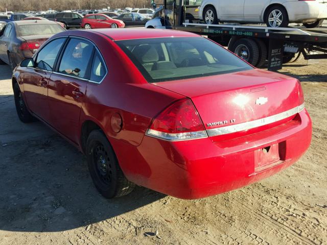 2G1WB5EN3A1232497 - 2010 CHEVROLET IMPALA LT RED photo 3