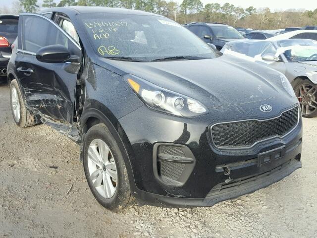 KNDPM3AC4H7244699 - 2017 KIA SPORTAGE L BLACK photo 1