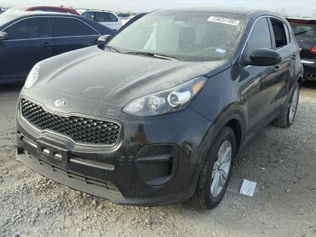 KNDPM3AC4H7244699 - 2017 KIA SPORTAGE L BLACK photo 2