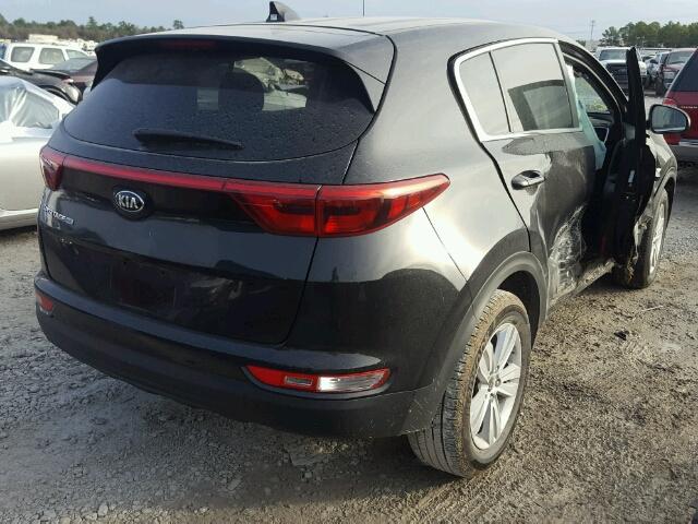 KNDPM3AC4H7244699 - 2017 KIA SPORTAGE L BLACK photo 4