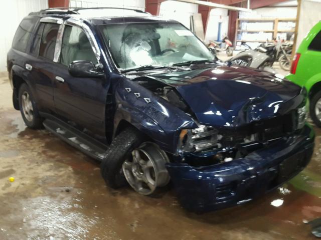 1GNDT13S882171579 - 2008 CHEVROLET TRAILBLAZE BLUE photo 1