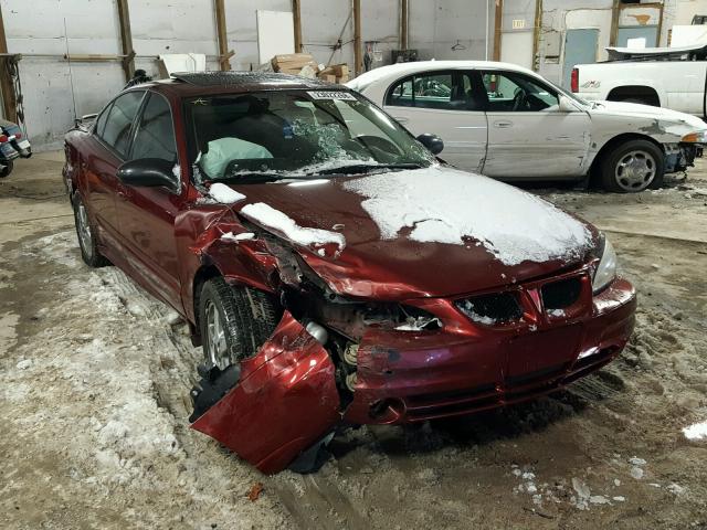 1G2NF52E43C117226 - 2003 PONTIAC GRAND AM S მუქწითელი ფოტო 1