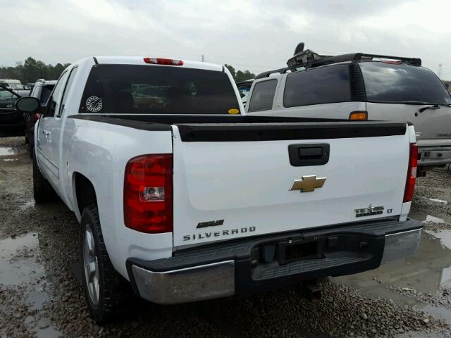 2GCEC29J591115070 - 2009 CHEVROLET SILVERADO WHITE photo 3