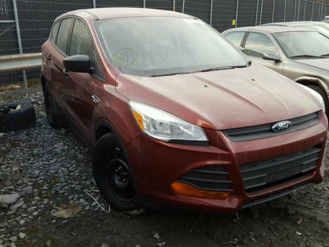 1FMCU0F7XFUA89028 - 2015 FORD ESCAPE S RED photo 1