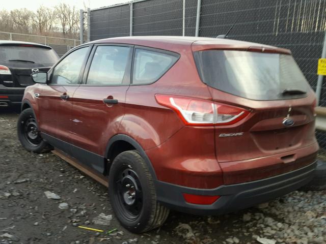 1FMCU0F7XFUA89028 - 2015 FORD ESCAPE S RED photo 3