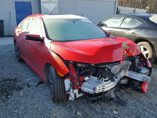 2HGFC1F76HH634918 - 2017 HONDA CIVIC EXL RED photo 1