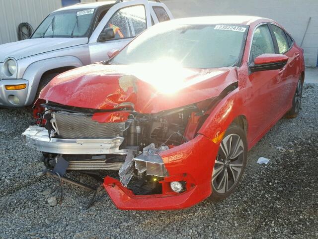 2HGFC1F76HH634918 - 2017 HONDA CIVIC EXL 红色 照片 2