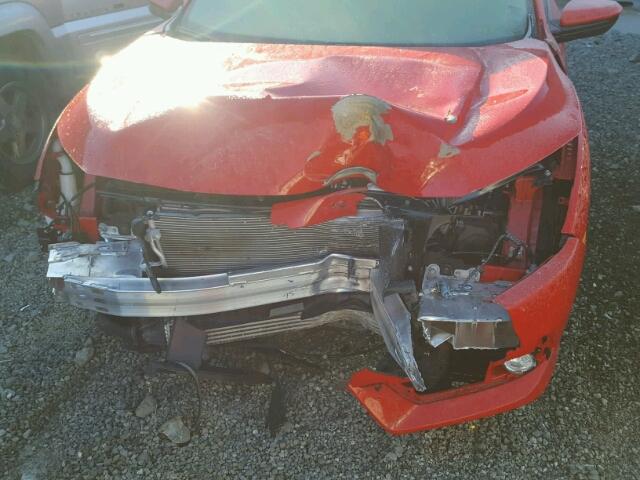 2HGFC1F76HH634918 - 2017 HONDA CIVIC EXL 红色 照片 9