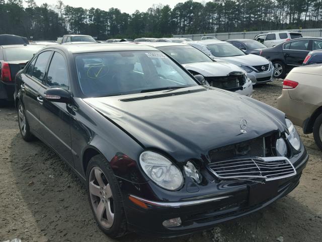 WDBUF70J03A343177 - 2003 MERCEDES-BENZ E 500 BLACK photo 1