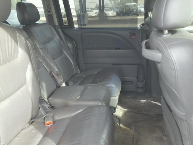 5FNRL38736B022098 - 2006 HONDA ODYSSEY EX SILVER photo 6