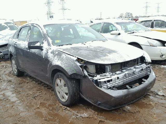 1FAHP34N69W248453 - 2009 FORD FOCUS S GRAY photo 1