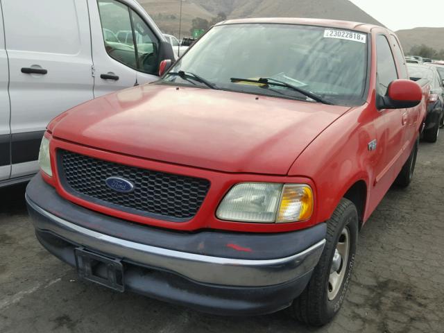 1FTRX17253NB70006 - 2003 FORD F150 RED photo 2