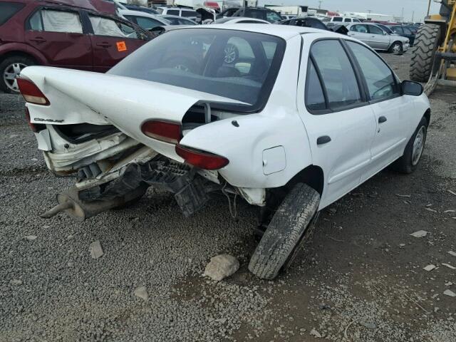 1G1JC5242X7102628 - 1999 CHEVROLET CAVALIER WHITE photo 4