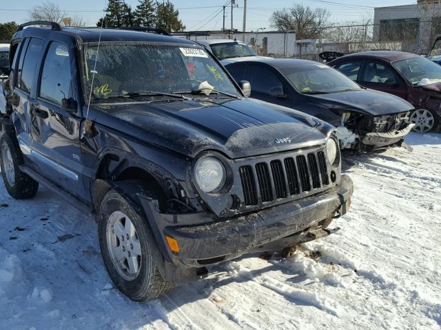 1J4GL48K16W267215 - 2006 JEEP LIBERTY SP BLACK photo 10