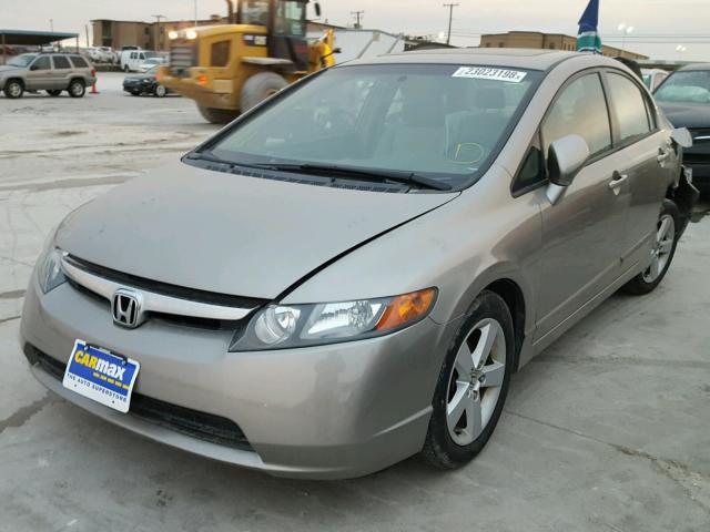 2HGFA16866H515570 - 2006 HONDA CIVIC EX TAN photo 2