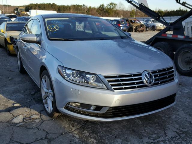 WVWRP7AN2DE508517 - 2013 VOLKSWAGEN CC LUXURY SILVER photo 1