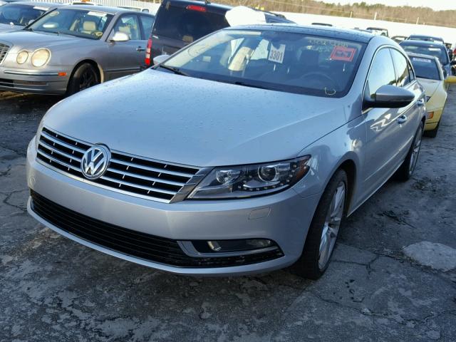 WVWRP7AN2DE508517 - 2013 VOLKSWAGEN CC LUXURY SILVER photo 2