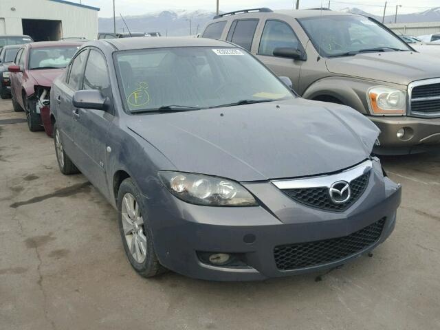 JM1BK324081851242 - 2008 MAZDA 3 S GRAY photo 1