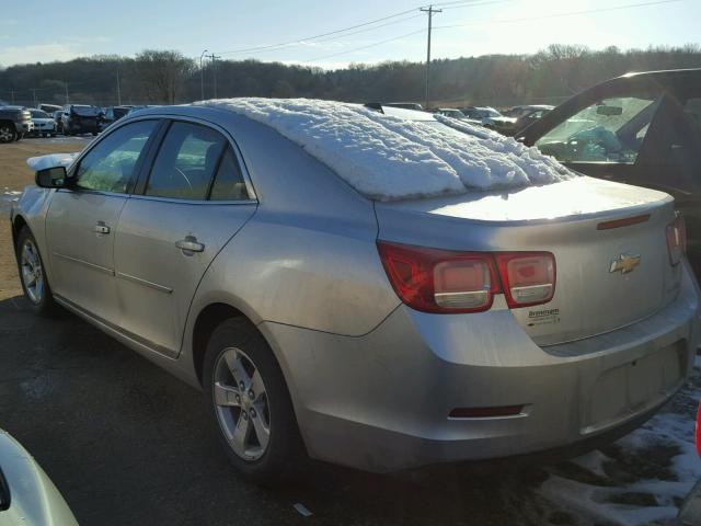 1G11B5SA8DU107614 - 2013 CHEVROLET MALIBU LS GRAY photo 3