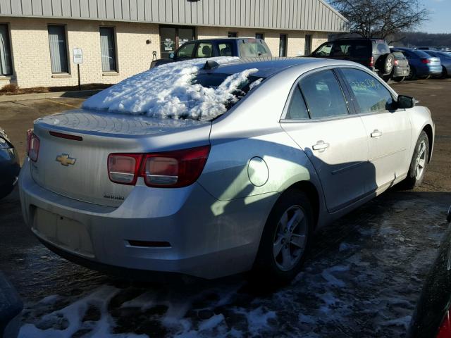 1G11B5SA8DU107614 - 2013 CHEVROLET MALIBU LS GRAY photo 4