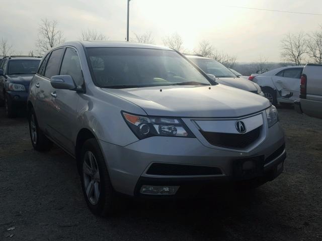 2HNYD2H32DH525350 - 2013 ACURA MDX TECHNO SILVER photo 1